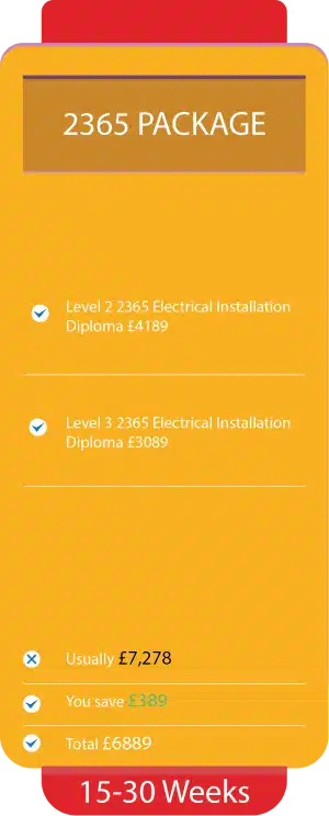 level 2 & 3 2365 electrical installation diploma package