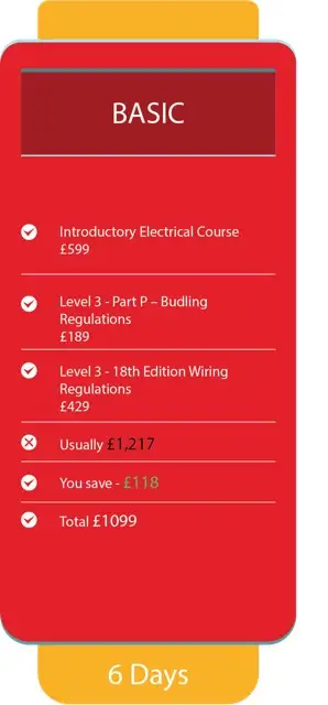 basic electrical course package