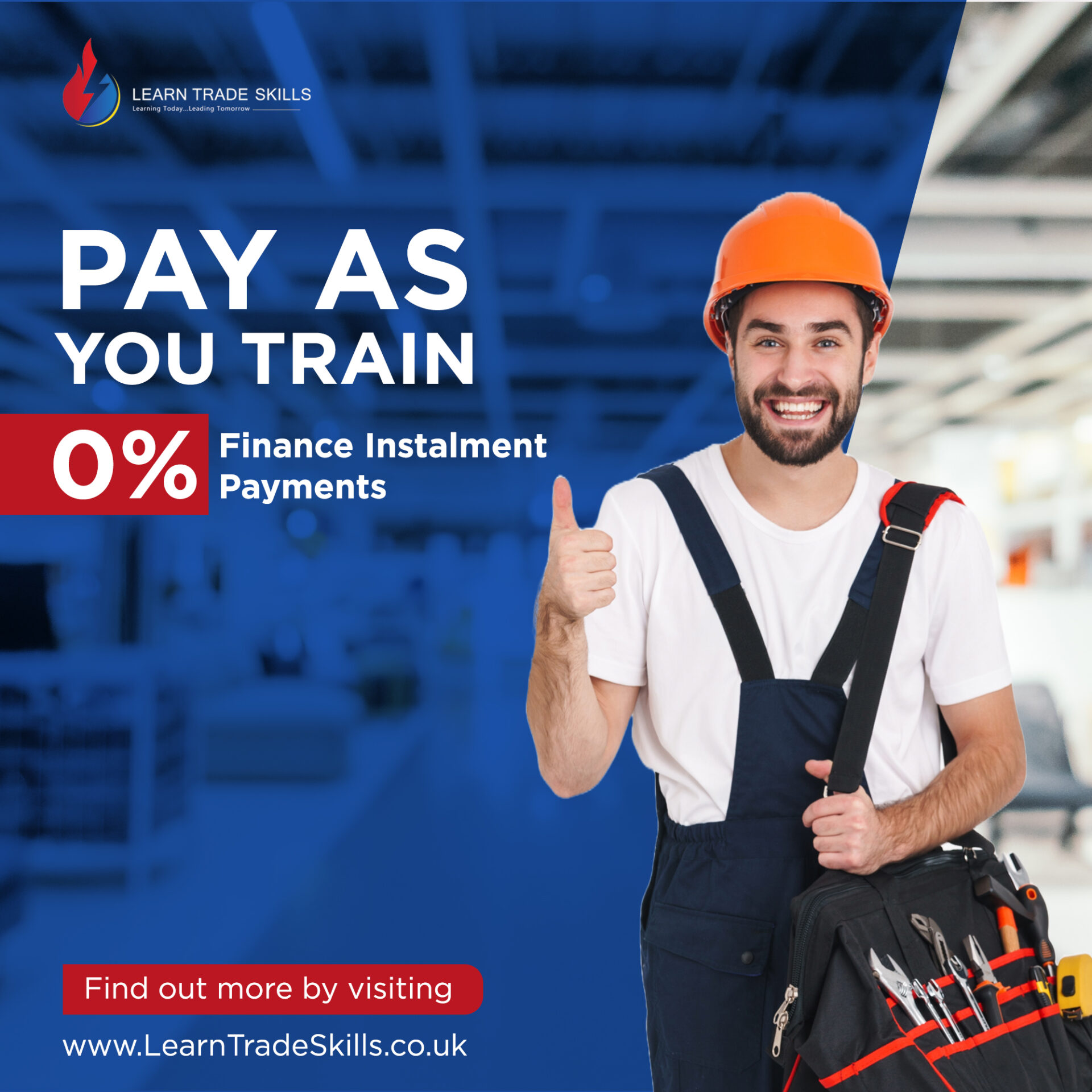Pay as you train 0% interest electrical training instalments