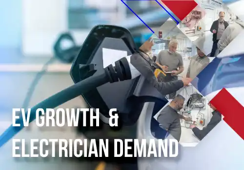 EV Growth & Electrician Demand banner